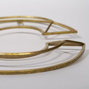 SOLD - Gold Metal 'C'